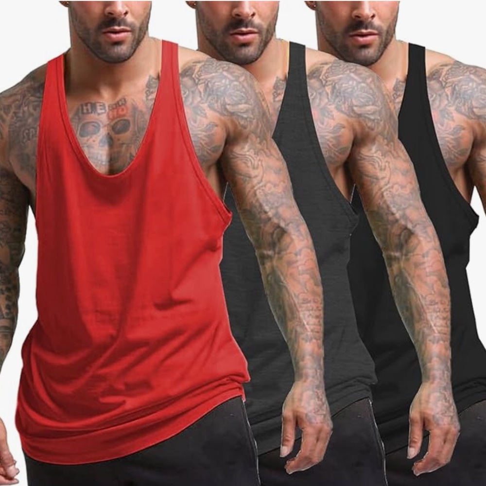 🌟3 for $15 🌟 bundle and save!!  Stringer Tank Top